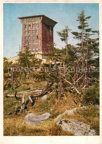 AK / Ansichtskarte Brocken_Harz Brockenhotel Brocken Harz