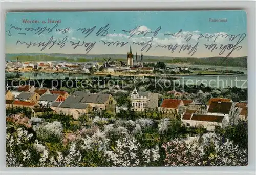 AK / Ansichtskarte Werder_Havel Panorama Werder Havel