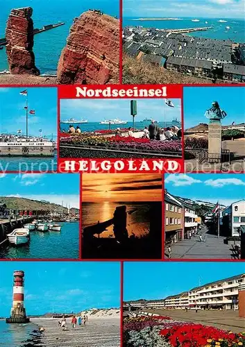 AK / Ansichtskarte Helgoland Leuchtturm Lange Anna Helgoland