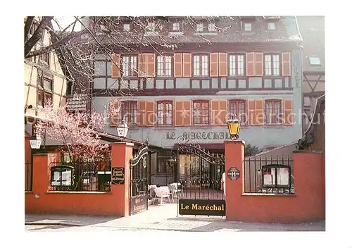 AK / Ansichtskarte Colmar_Haut_Rhin_Elsass Hostellerie Le Marechal Colmar_Haut_Rhin_Elsass