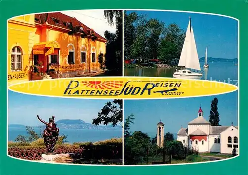 AK / Ansichtskarte Balatonfenyves Plattensee Sued Reisen GmbH Balatonfenyves