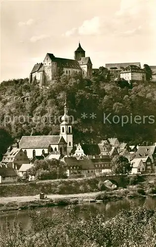 AK / Ansichtskarte Rothenfels_Unterfranken Burg Kirche Rothenfels Unterfranken