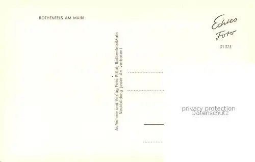 AK / Ansichtskarte Rothenfels_Unterfranken Burg Kirche Rothenfels Unterfranken