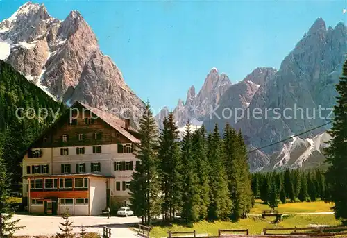 AK / Ansichtskarte Sexten_Sesto_Suedtirol Hotel Dolomitenhof Sexten_Sesto_Suedtirol