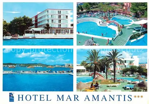 AK / Ansichtskarte Bahia_de_San_Antonio Hotel Mar Amantis I II Bahia_de_San_Antonio