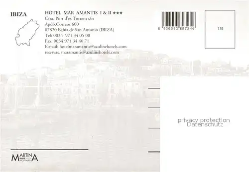 AK / Ansichtskarte Bahia_de_San_Antonio Hotel Mar Amantis I II Bahia_de_San_Antonio