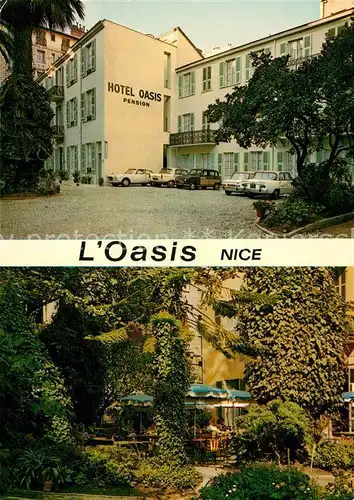 AK / Ansichtskarte Nice_Alpes_Maritimes L Oasis Hotel Pension Nice_Alpes_Maritimes
