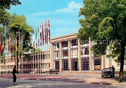 AK / Ansichtskarte Strasbourg_Alsace Europahaus Strasbourg Alsace