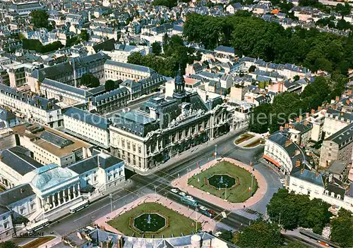 AK / Ansichtskarte Tours_Indre et Loire Fliegeraufnahme Place du Palais de Justice Tours Indre et Loire