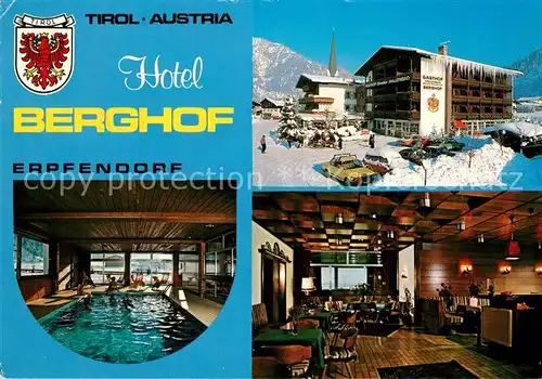 AK / Ansichtskarte Erpfendorf Hotel Berghof Erpfendorf
