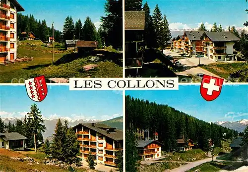 AK / Ansichtskarte Thyon Les_Collons Hotelanlagen Panorama Thyon Les_Collons