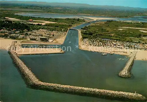 AK / Ansichtskarte Marseillan_Plage Fliegeraufnahme Marseillan_Plage