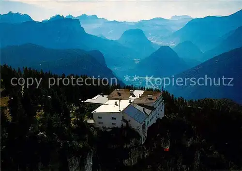 AK / Ansichtskarte Bad_Reichenhall Fliegeraufnahme Reiteralm Loferer Steinberge Wilder Kaiser Achhorn Wendelberg Luegerhorn Kienberg Bad_Reichenhall