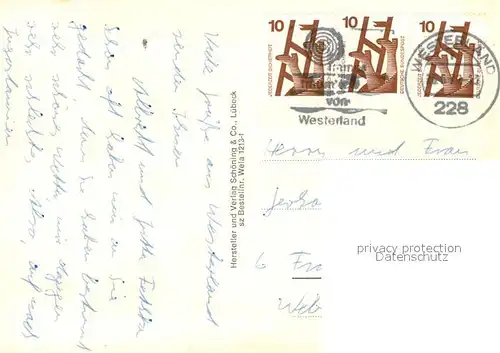 AK / Ansichtskarte Westerland_Sylt Strand Promenade Westerland_Sylt