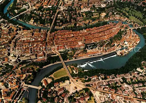 AK / Ansichtskarte Bern_BE Fliegeraufnahme Bern_BE
