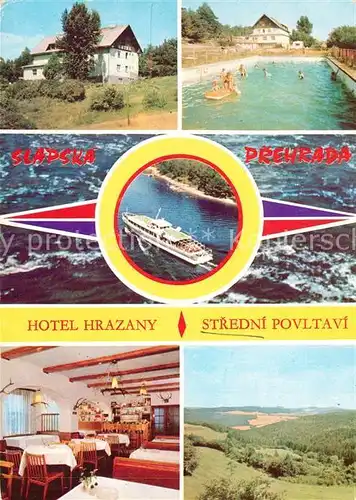 AK / Ansichtskarte Stredni_Krkonose Hotel Hrazany Stredni Krkonose
