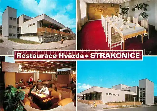 AK / Ansichtskarte Strakonice_Strakonitz Restaurant Hvezda Strakonice_Strakonitz