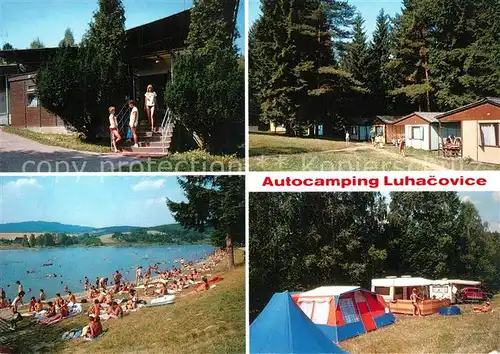 AK / Ansichtskarte Luhacovice Autocamping Strand Luhacovice