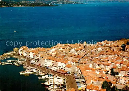 AK / Ansichtskarte Saint_Tropez_Var Fliegeraufnahme Saint_Tropez_Var