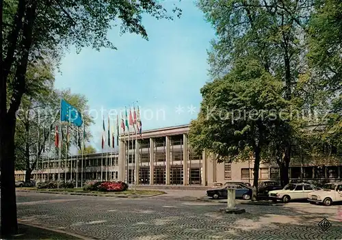 AK / Ansichtskarte Strasbourg_Alsace Europa Haus Strasbourg Alsace