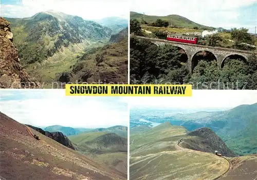 AK / Ansichtskarte Gwynedd_Wales Snowdon Mountain Railway Gwynedd_Wales