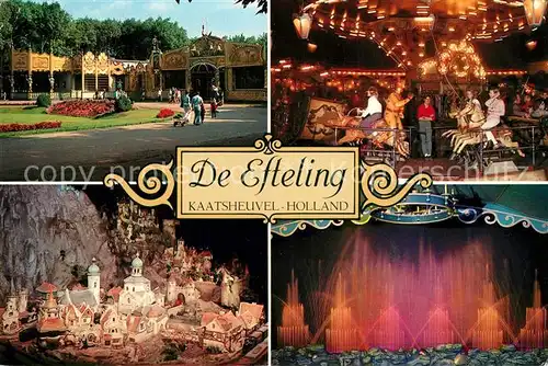 AK / Ansichtskarte Kaatsheuvel De Efteling Diorama Karussel Wasserorgel Kaatsheuvel