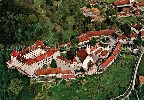 AK / Ansichtskarte Wolfegg Schloss Burganlage Renaissance Barockpfarrkirche Wolfegg