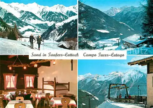 AK / Ansichtskarte Luttach_Ahrntal_Suedtirol Campo Tures Lutago Winter Luttach_Ahrntal_Suedtirol