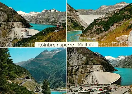 AK / Ansichtskarte Maltatal_Kaernten Koelnbreinsperre Staumauer Sporthotel Alpenpanorama Maltatal Kaernten