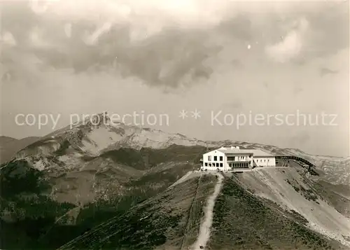 AK / Ansichtskarte Riezlern_Kleinwalsertal_Vorarlberg Kanzelwandbahn Bergstation mit Hoch Ifen Gebirgspanorama Alpen Riezlern_Kleinwalsertal