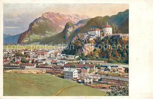 AK / Ansichtskarte Kufstein_Tirol Stadt und Schloss Kufstein_Tirol
