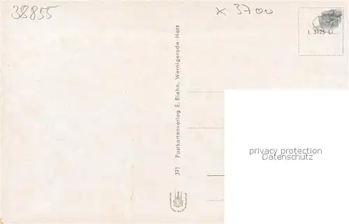 AK / Ansichtskarte Wernigerode_Harz Kleinstes Haus Wernigerode Harz