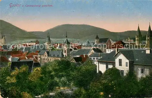 AK / Ansichtskarte Goslar Blick vom Georgsberg Goslar