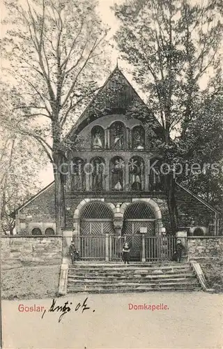AK / Ansichtskarte Goslar Domkapelle Goslar
