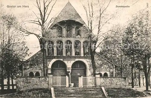 AK / Ansichtskarte Goslar Domkapelle Goslar