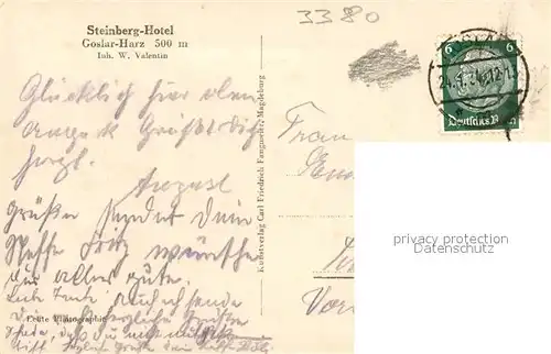 AK / Ansichtskarte Goslar Der Kaiserturm Goslar