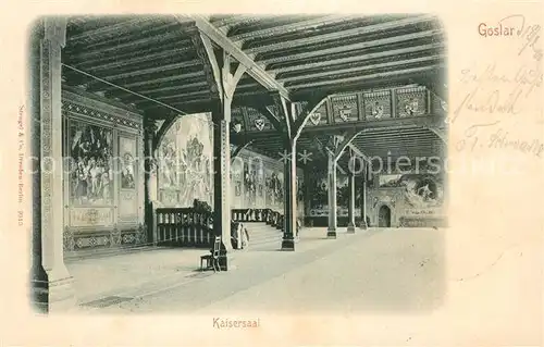 AK / Ansichtskarte Goslar Kaisersaal Goslar
