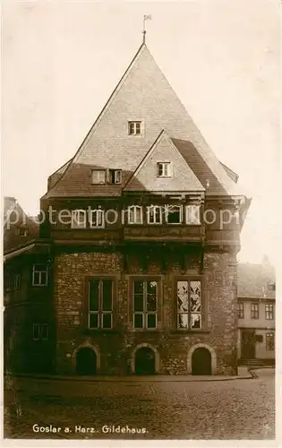 AK / Ansichtskarte Goslar Gildehaus Goslar