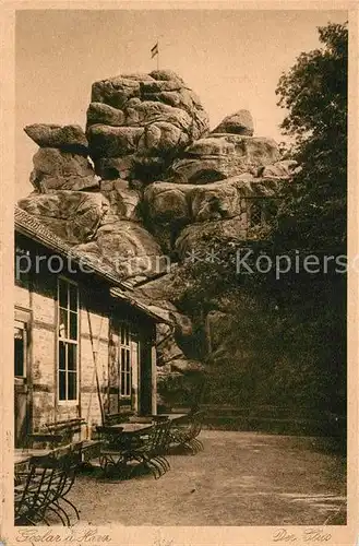 AK / Ansichtskarte Goslar Der Clus Goslar