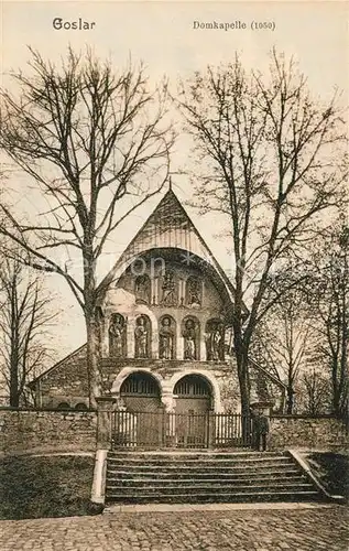 AK / Ansichtskarte Goslar Domkapelle Goslar