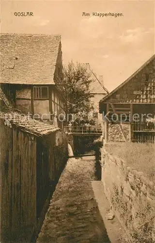 AK / Ansichtskarte Goslar Am Klapperhagen Goslar