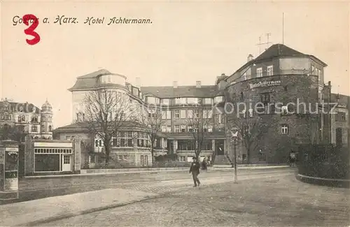 AK / Ansichtskarte Goslar Hotel Achtermann Goslar