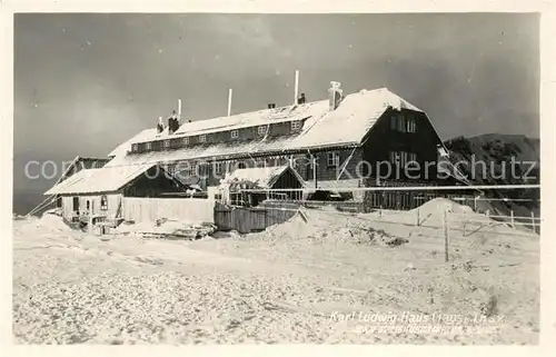 AK / Ansichtskarte Prein_Rax Karl Ludwig Haus Prein_Rax
