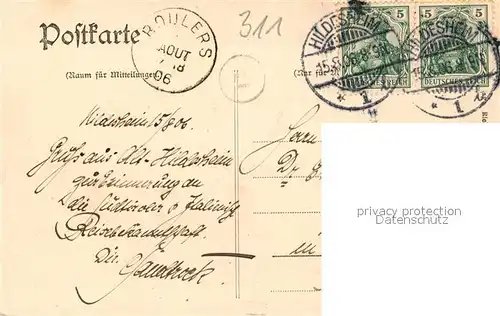 AK / Ansichtskarte Hildesheim Rathaus Hildesheim