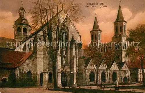AK / Ansichtskarte Hildesheim Der Dom Hildesheim