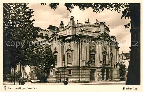 AK / Ansichtskarte Halberstadt Stadttheater Halberstadt