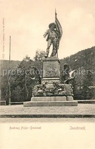 AK / Ansichtskarte Innsbruck Andreas Hofer Denkmal Innsbruck