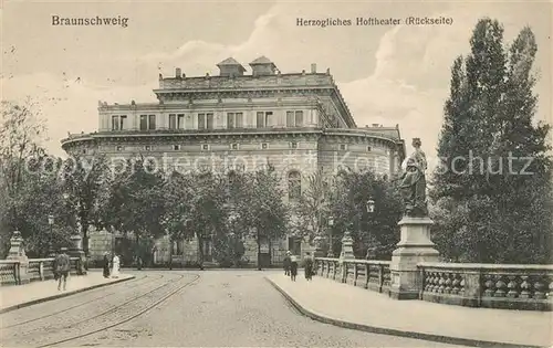AK / Ansichtskarte Braunschweig Herzogliches Hoftheater Braunschweig