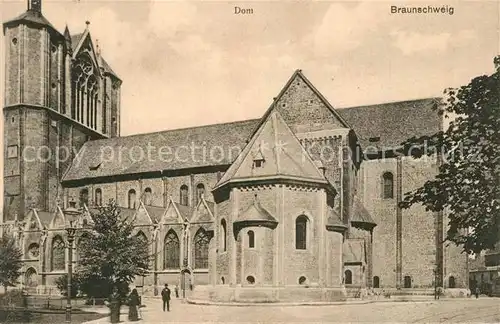 AK / Ansichtskarte Braunschweig Dom Braunschweig