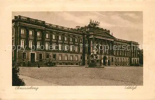 AK / Ansichtskarte Braunschweig Schloss Braunschweig
